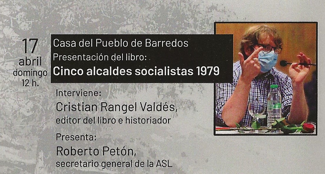 Lee más sobre el artículo Presentación en Laviana del Libro «Cinco Alcaldes Socialistas en 1979»