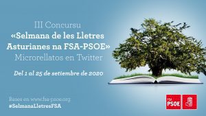III Concursu «Selmana de les Lletres Asturianes na FSA-PSOE»